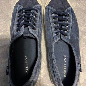 Rocket Dog navy size 10 slip ons. Gently used. Freshly washed.